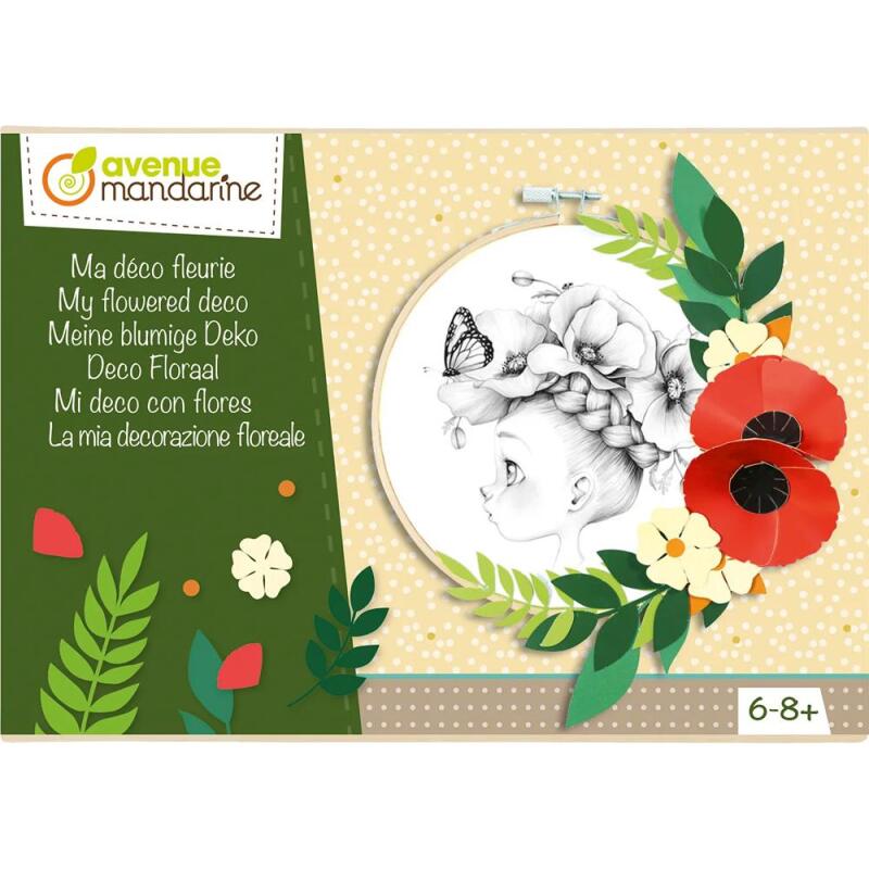 * Boîte créative, Ma déco fleurie - Vert