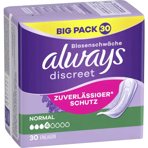 Discreet Inkontinenz Normal Big Pack