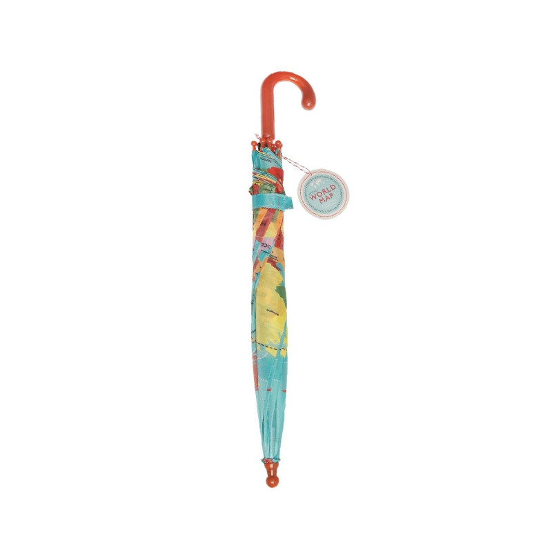 Parapluie enfant 54 cm World map