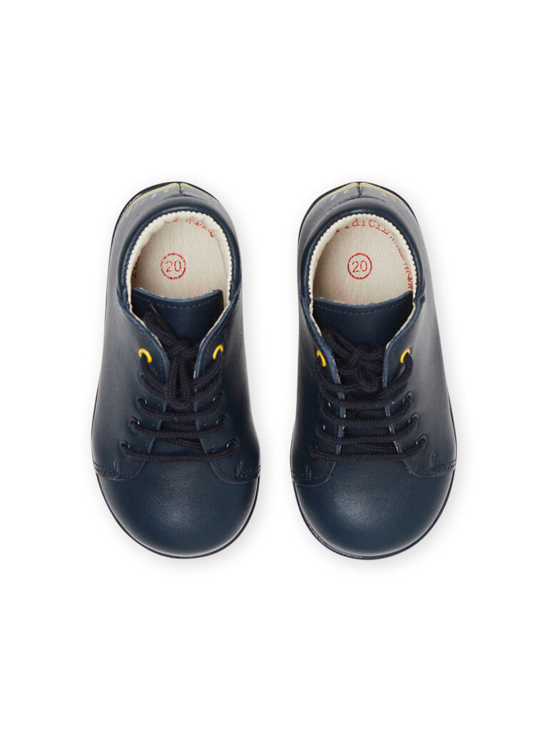 Botillons bleu marine bébé garçon