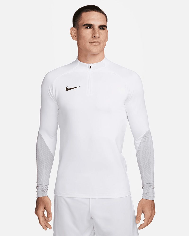Haut d'entrainement 1/4 Zip Nike Strike 23 Blanc pour homme