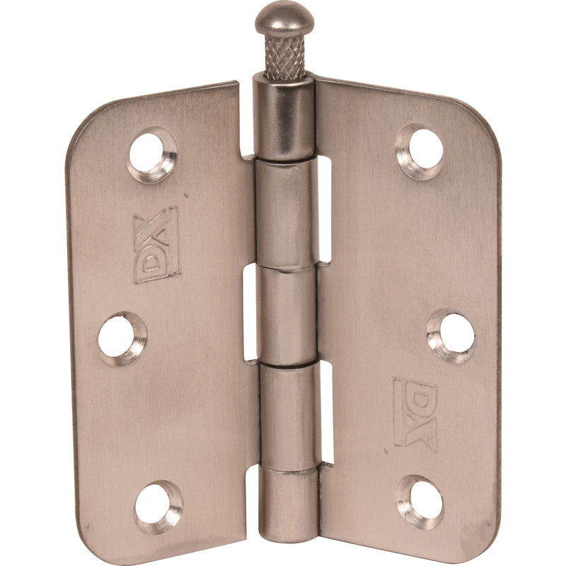 DX scharnier RVS 76x76mm RH