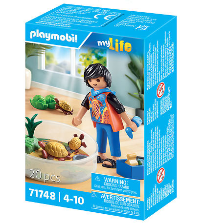 Playmobil MyLife - Schildkröten-Terrarium - 71748 - 20 Teile