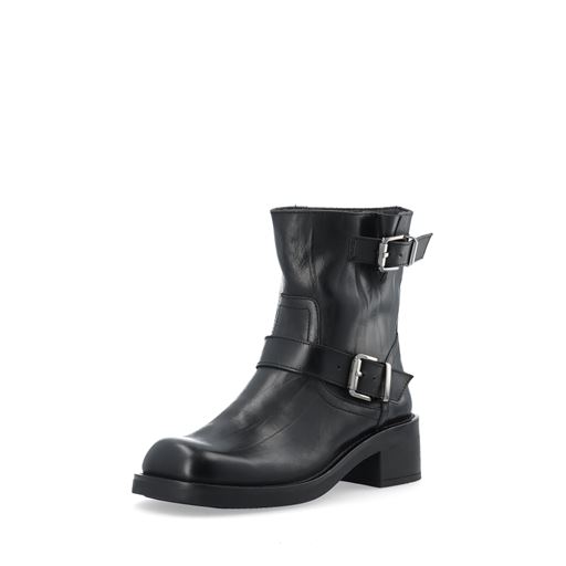 Bianco BIAHarper Mid Biker Støvler, Black, 38