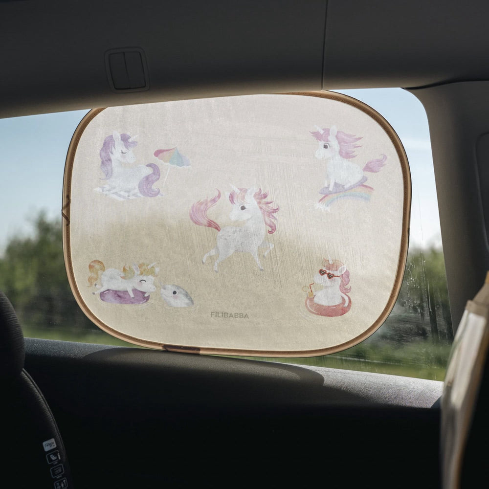 Køb FILIBABBA Unicorn Shores Solskærme Til Bilen 2 Pak