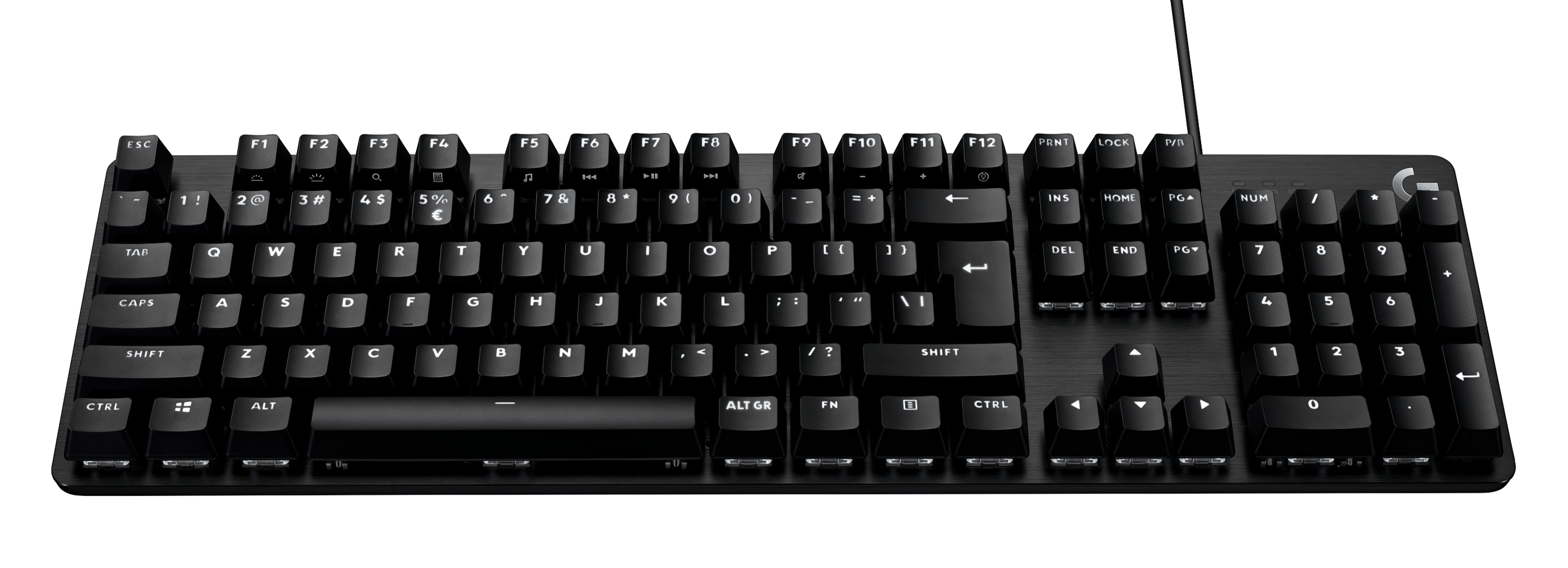 Logitech - G413 SE Mekanisk Gaming Tastatur - Sort (Nordisk)