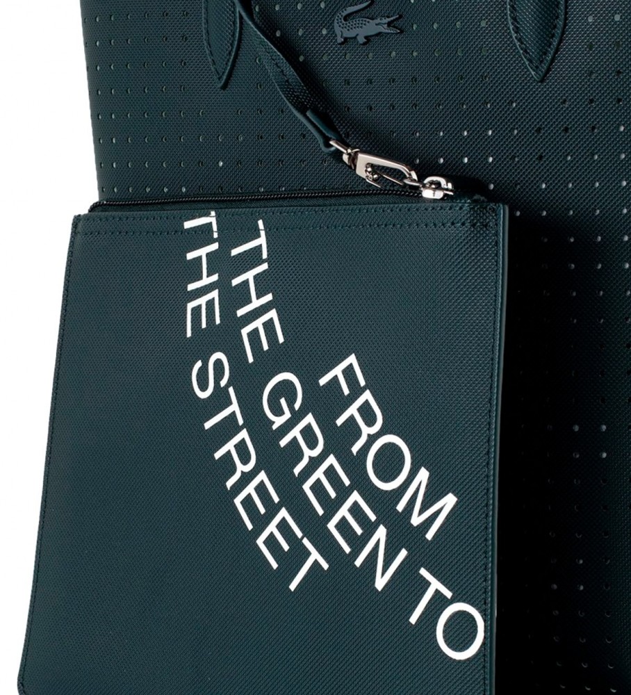 Bolsa Lacoste Vertical Verde