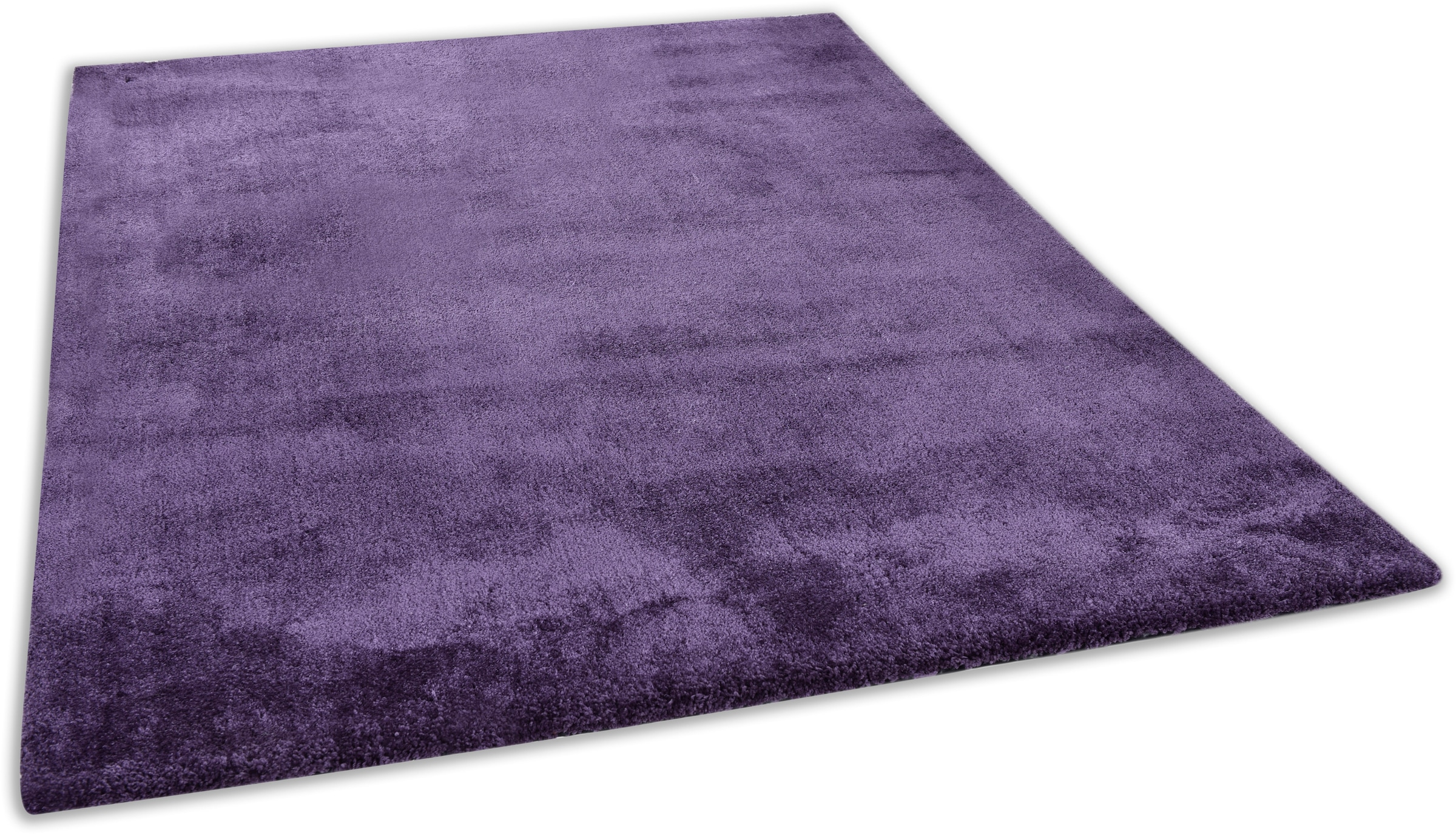 TOM TAILOR HOME Hochflor-Teppich »Shaggy Teppich Cozy« rechteckig 25 mm Höhe Uni Farben, auch in Pastell Farben, weich & kuschelig