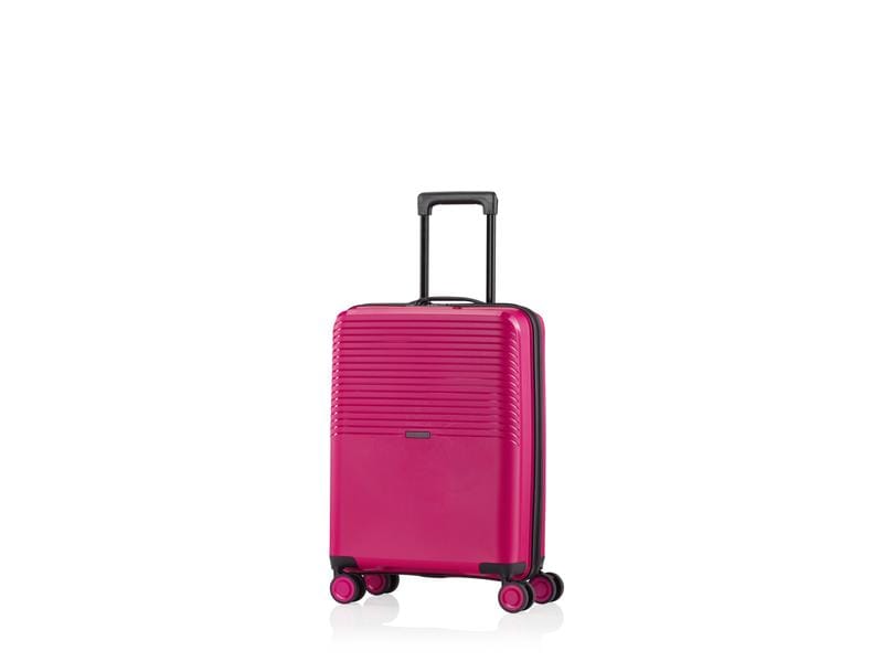 PACK EASY Reisekoffer Jet Cabin S, Pink Trolley