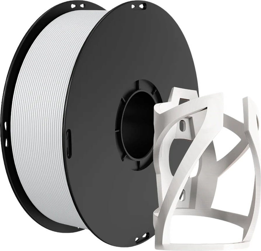 Anycubic  ABS White, 1,75 mm / 1000 g    ABS Filament mit ausgezeichenter Formstabilität in White