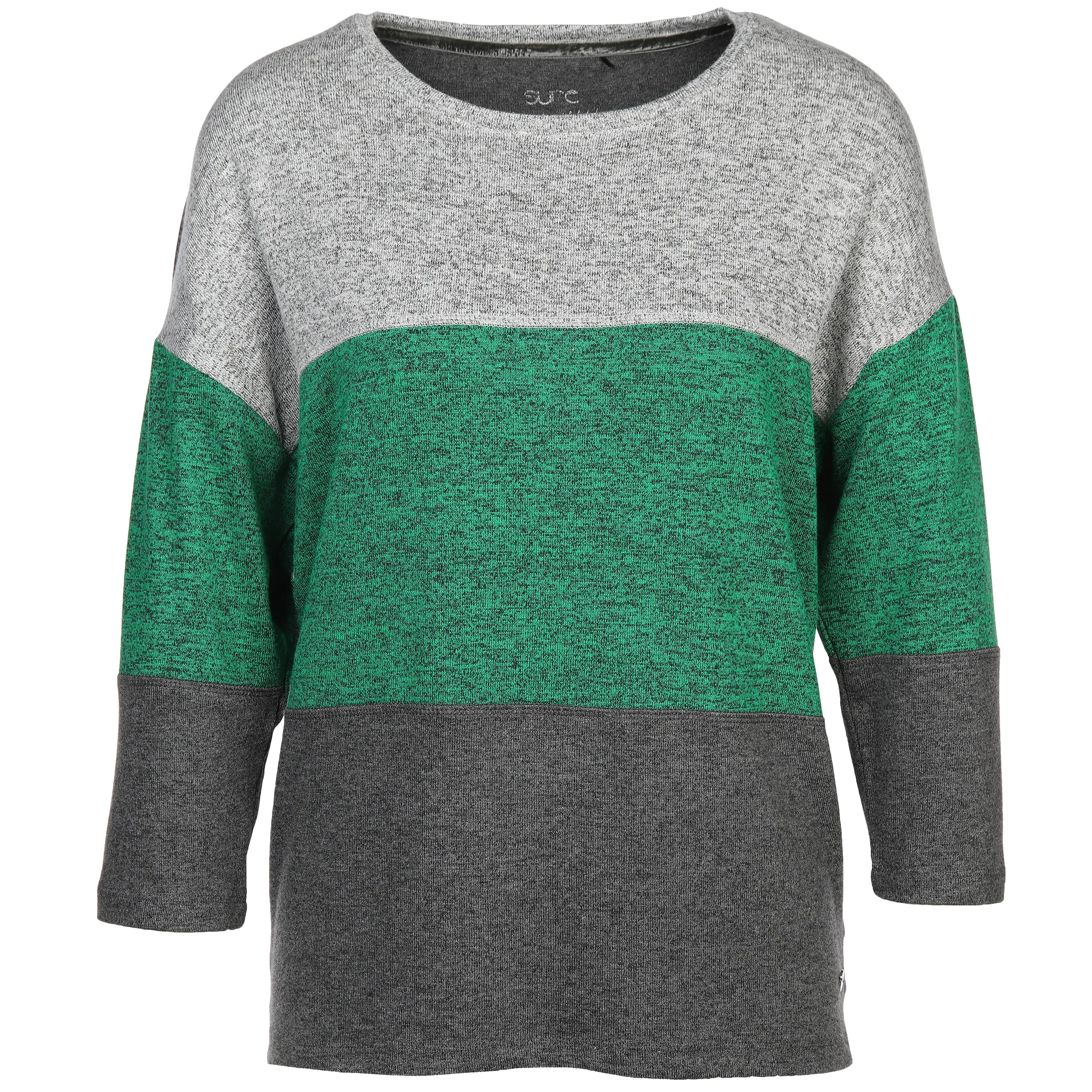 Damen Langarmshirt im Colorblock