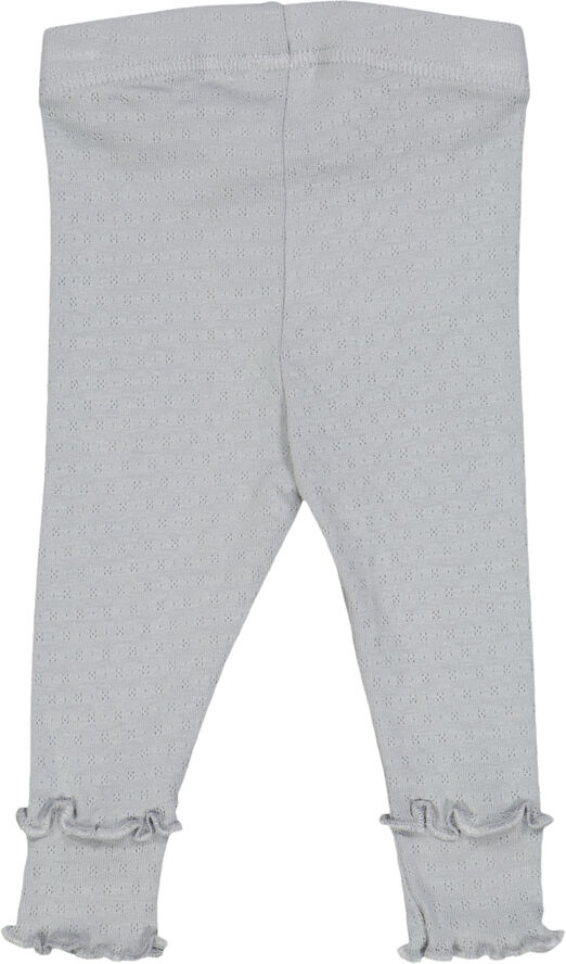 Müsli by Green Cotton Pointelle leggings baby Jasmin blue