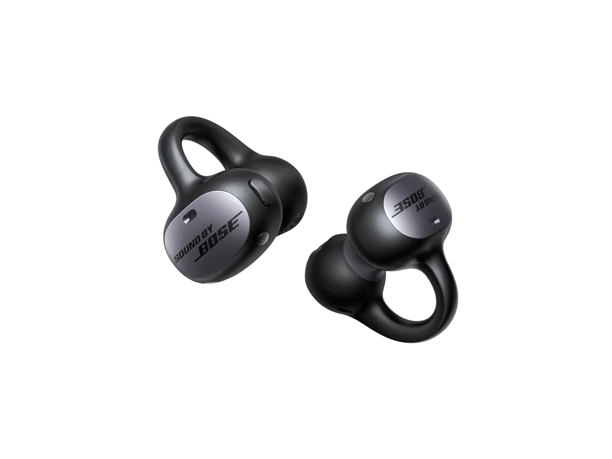 Inspire XC1 TWS Open-Ear Bluetooth 6.1 Kopfhörer mit Sound by Bose und Dolby Audio-Technologie (A0102801) - Cosmic Black