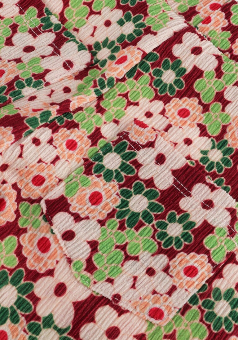 LOOXS multi looxs flared broek crincle floral flared pants