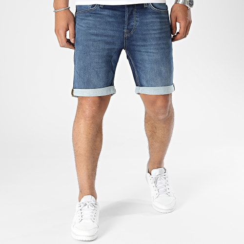 Short Jean Rick Icon Bleu Denim