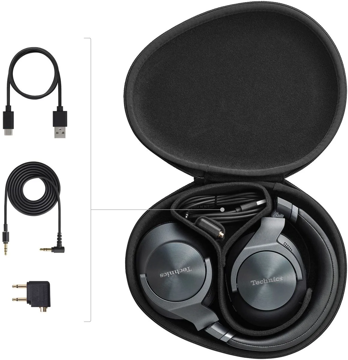Technics EAH-A800 Noir Casques Bluetooth