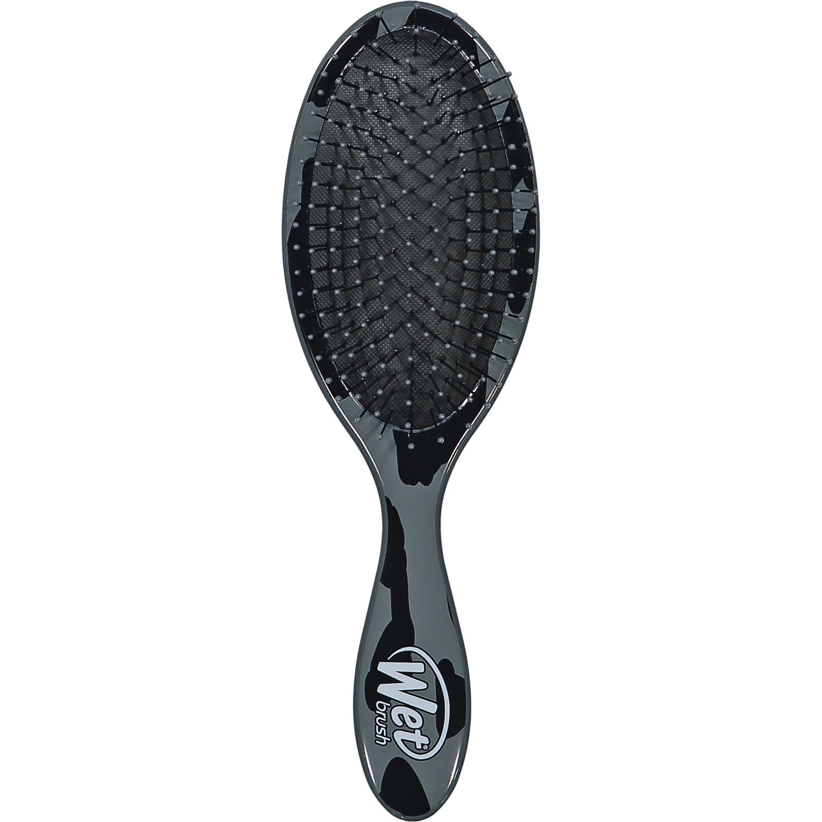 Wet Brush Haarbürste Detangler Leopard Dark Grey