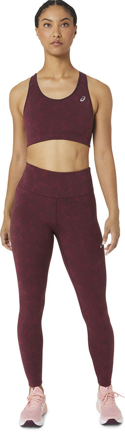 Asics Runkoyo Jacquard løbetights Rød