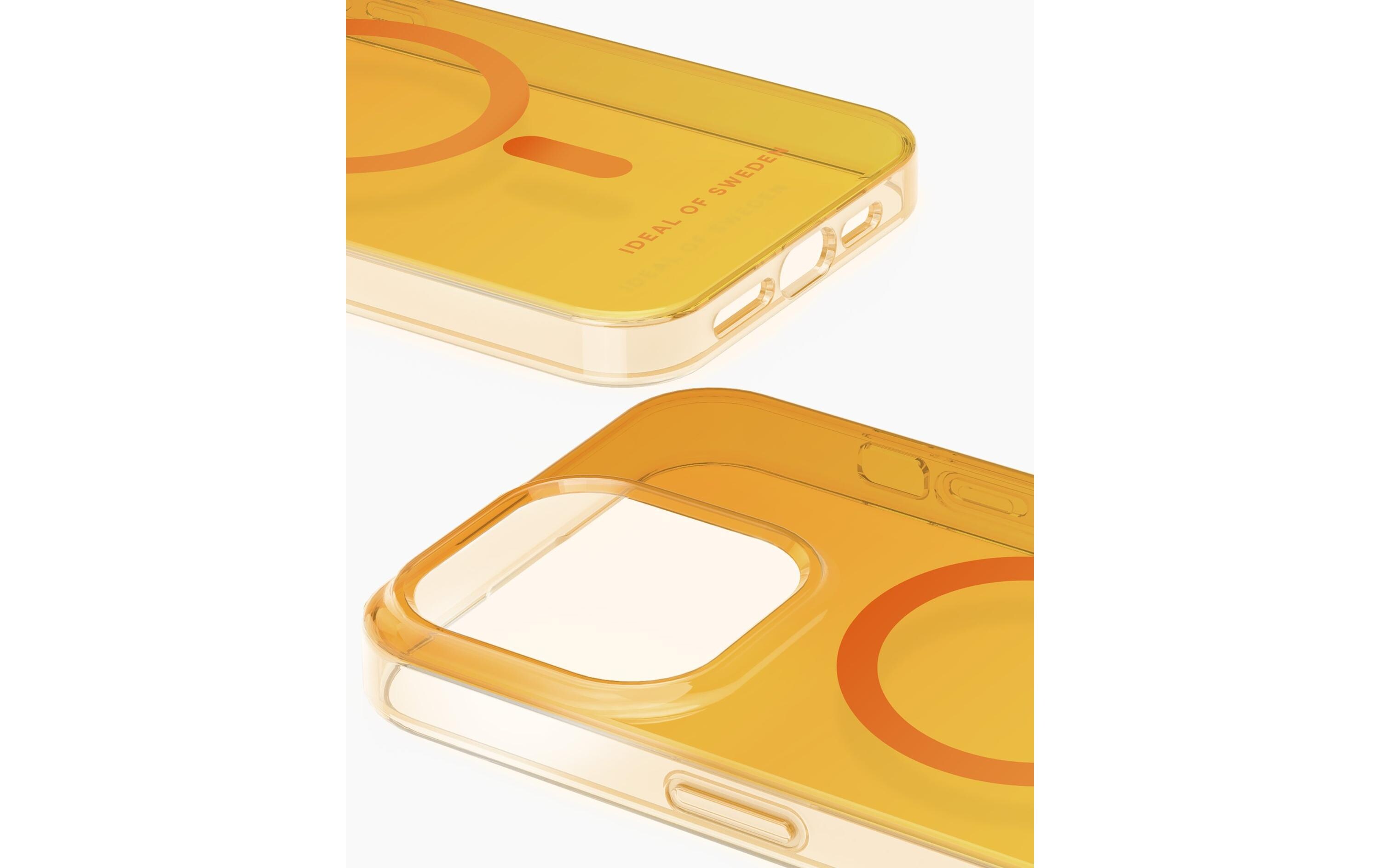 Back Cover Clear Case iPhone 15 Pro Max Orange SpritzSilikon-Backcover für das iPhone 15 Pro Max