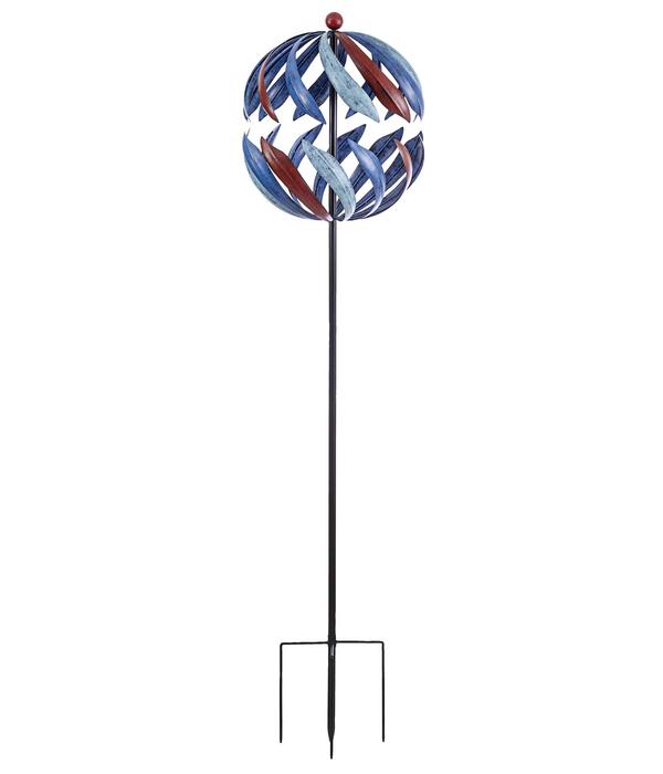 Dehner Eisen-Windrad Globe, ca. H186 cm