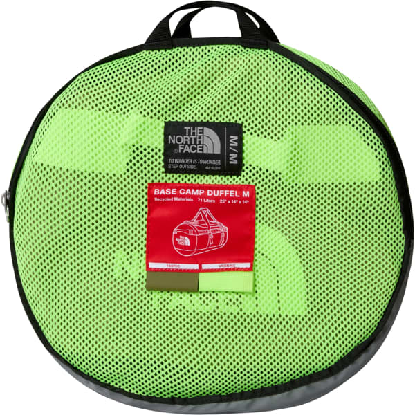 Duffel THE NORTH FACE BASE CAMP DUFFEL M FOREST OLIVE/SAFETY GREEN
