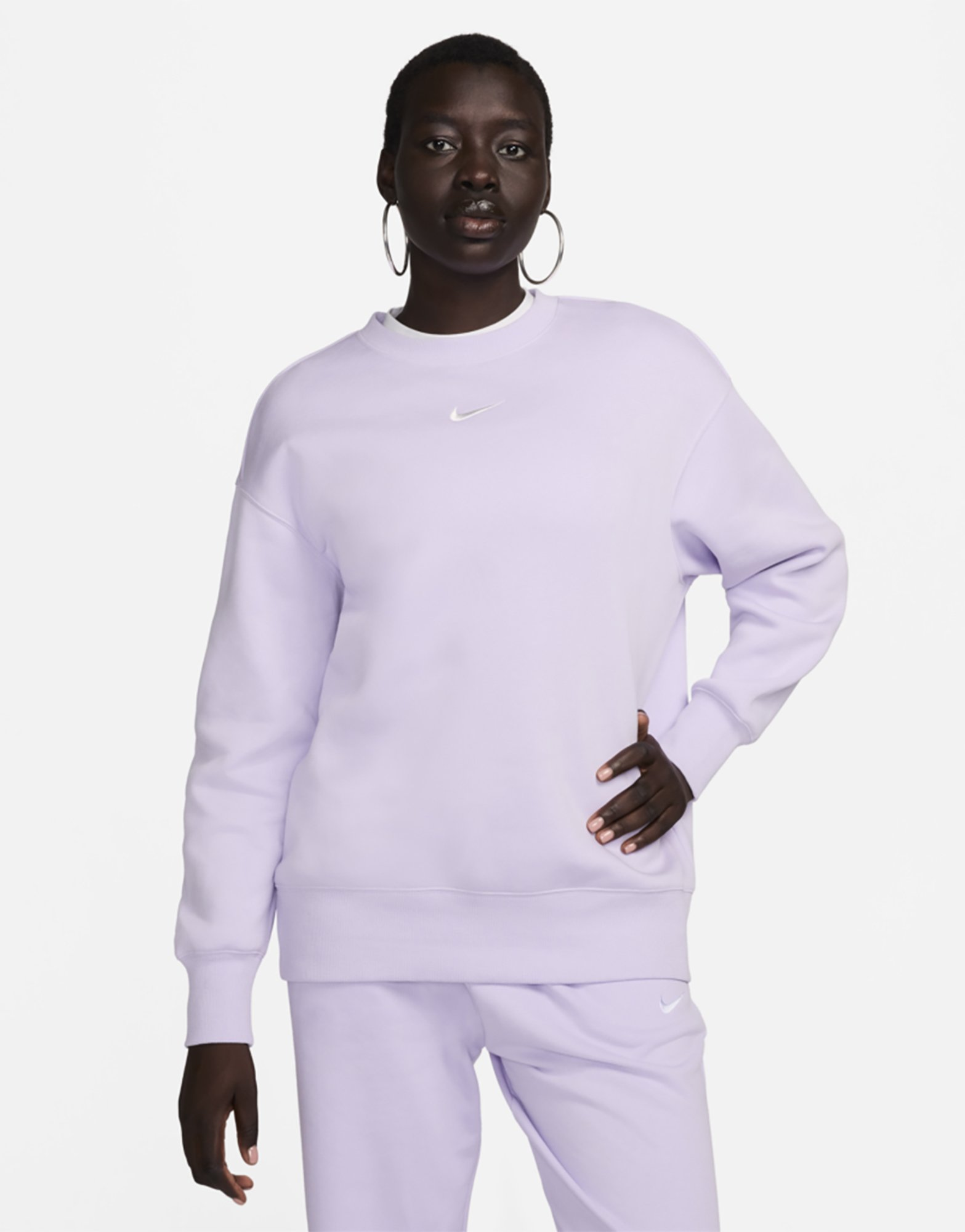 Nike Phoenix Fleece Oversized Crew Sweatshirt Femme