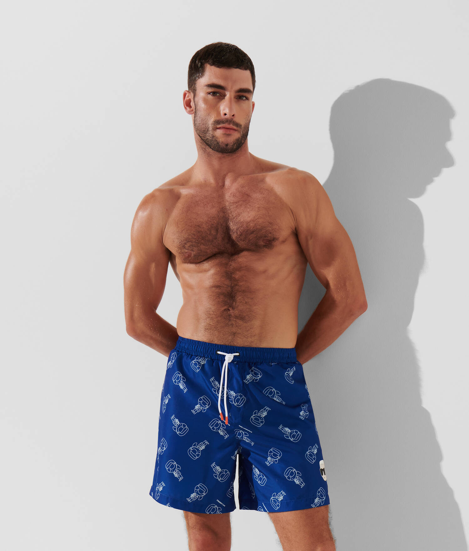 SHORT DE BAIN IMPRIMÉ K/IKONIK FAÇON ALL-OVER