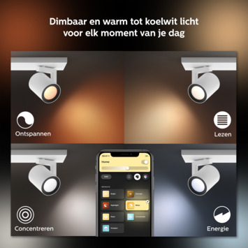 Philips Hue opbouwspot Argenta wit
