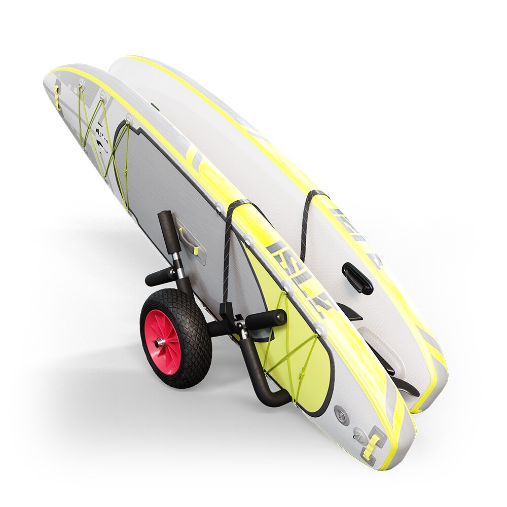 Oskar Transportwagen Doppel für 2x SUP Stand Up Paddle Surfboard Surfwagen Alu