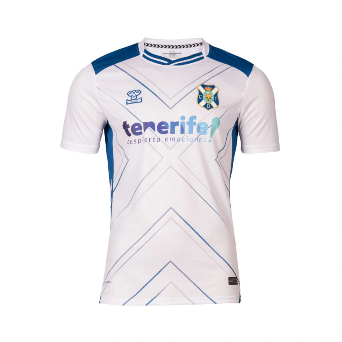 Camisola Hummel CD Tenerife Primeiro Equipamento 2025-2026 Criança