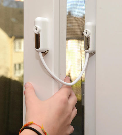 Jippies Fensterschloss - Weiß