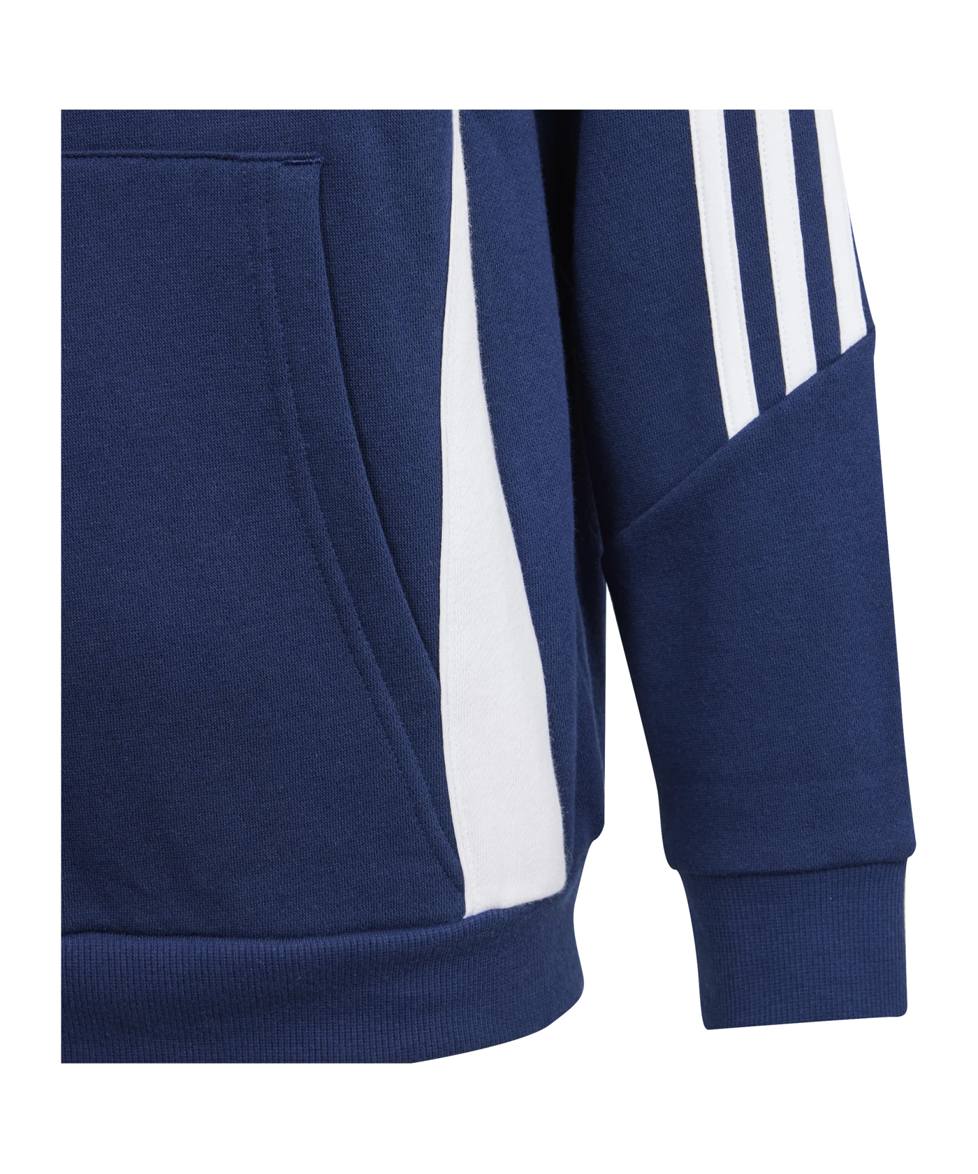 adidas Tiro 24 Hoody Kids Blau Weiss