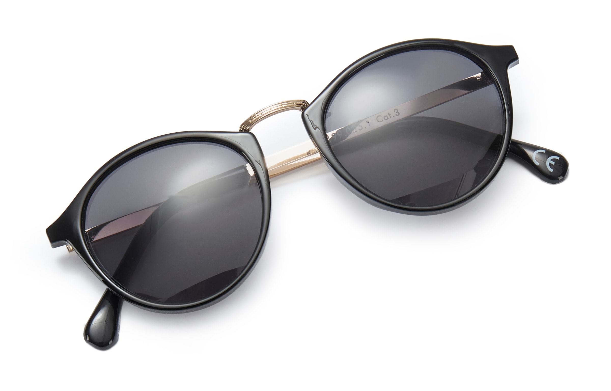 LASCANA Sonnenbrille runde Sonnenbrille, getönte Gläser mit UV Schutz, Damenbrille