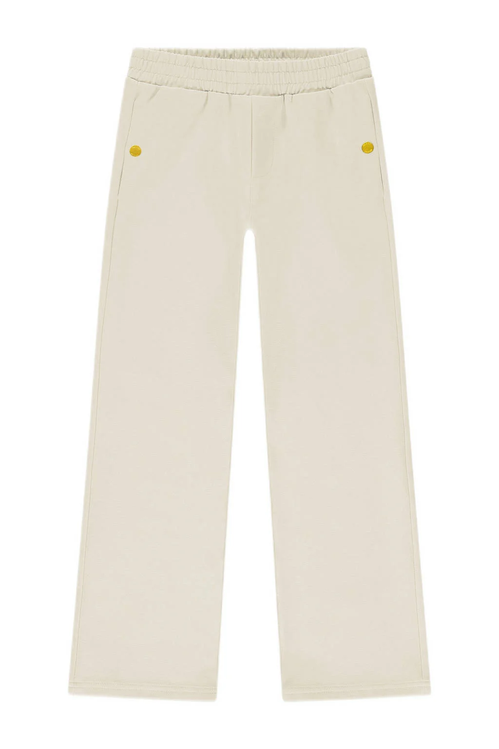 NIK&NIK rechtvallend casual broek beige