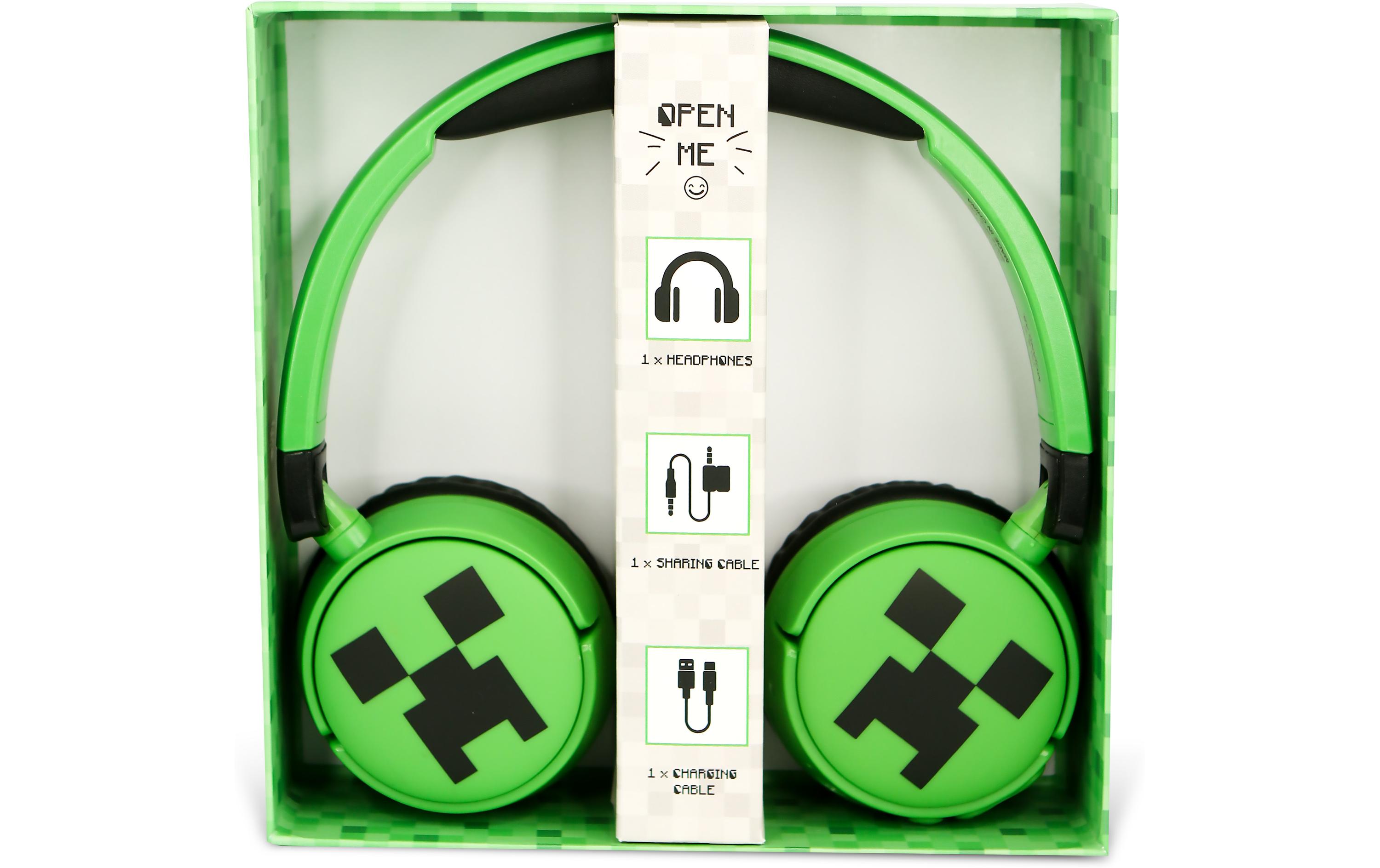 Minecraft Creeper Kabellose Kopfhörer für KinderBluethooth Kopfhörer