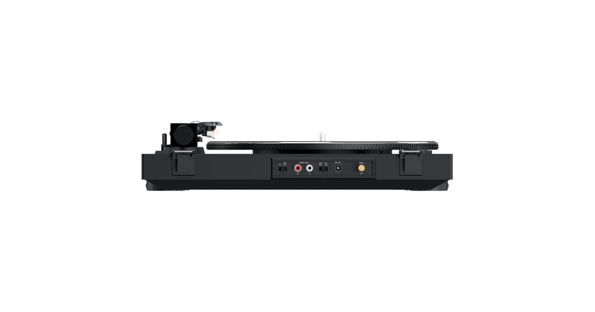 MIXXAnalog 5 Vinyl Record platenspeler  (Zwart, 33/45 RPM)
