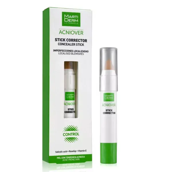 Bastão Corretivo Anti-Acne MartiDerm Acniover