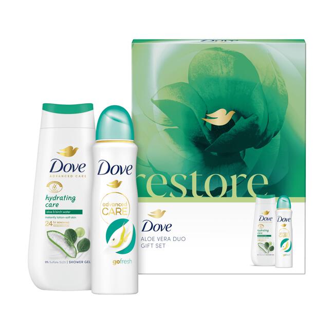 Dove Advanced Care Aloe Duo Giftset Refresh