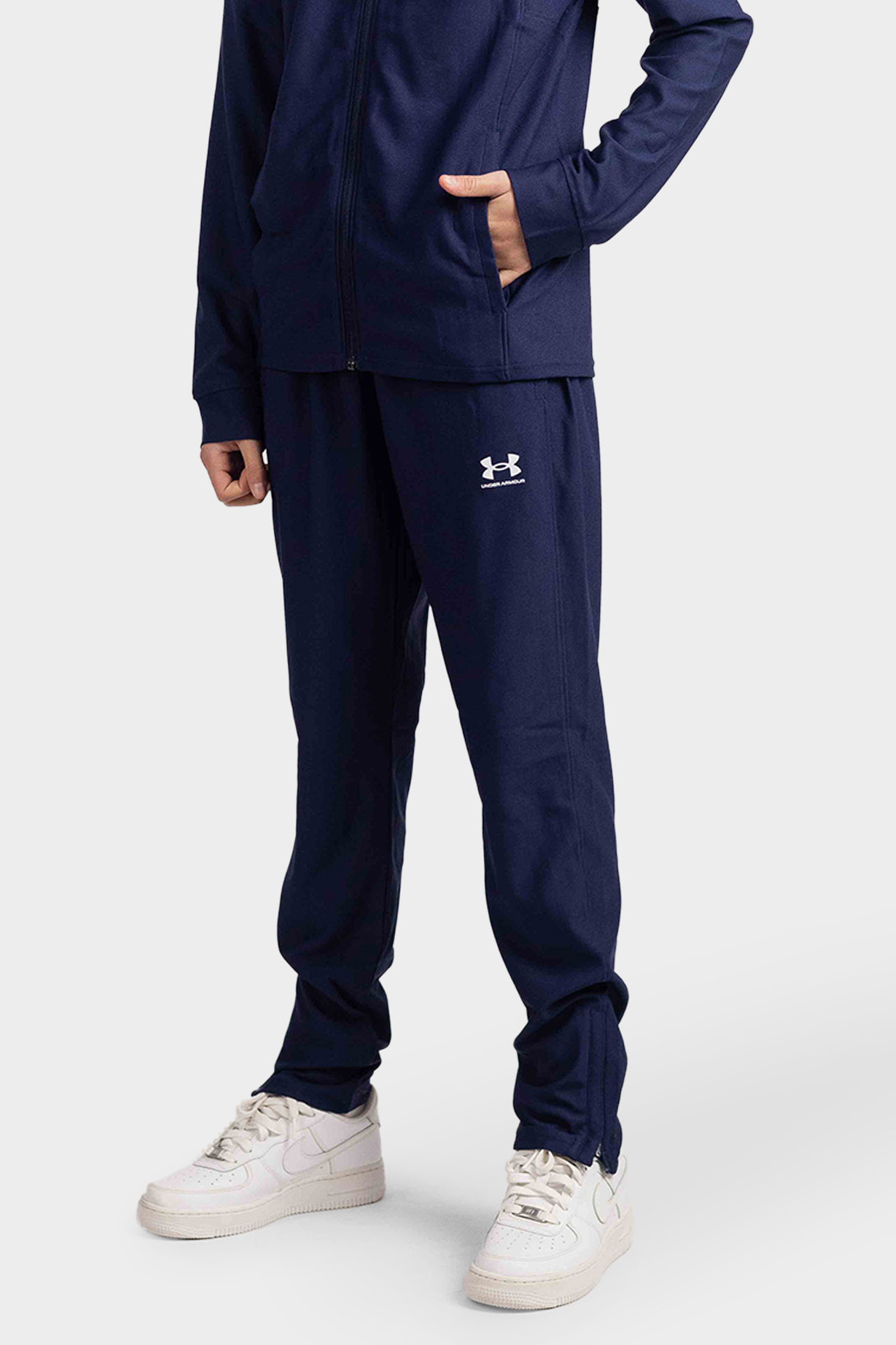 Under Armour Challenger Trainingspak Kids Blauw