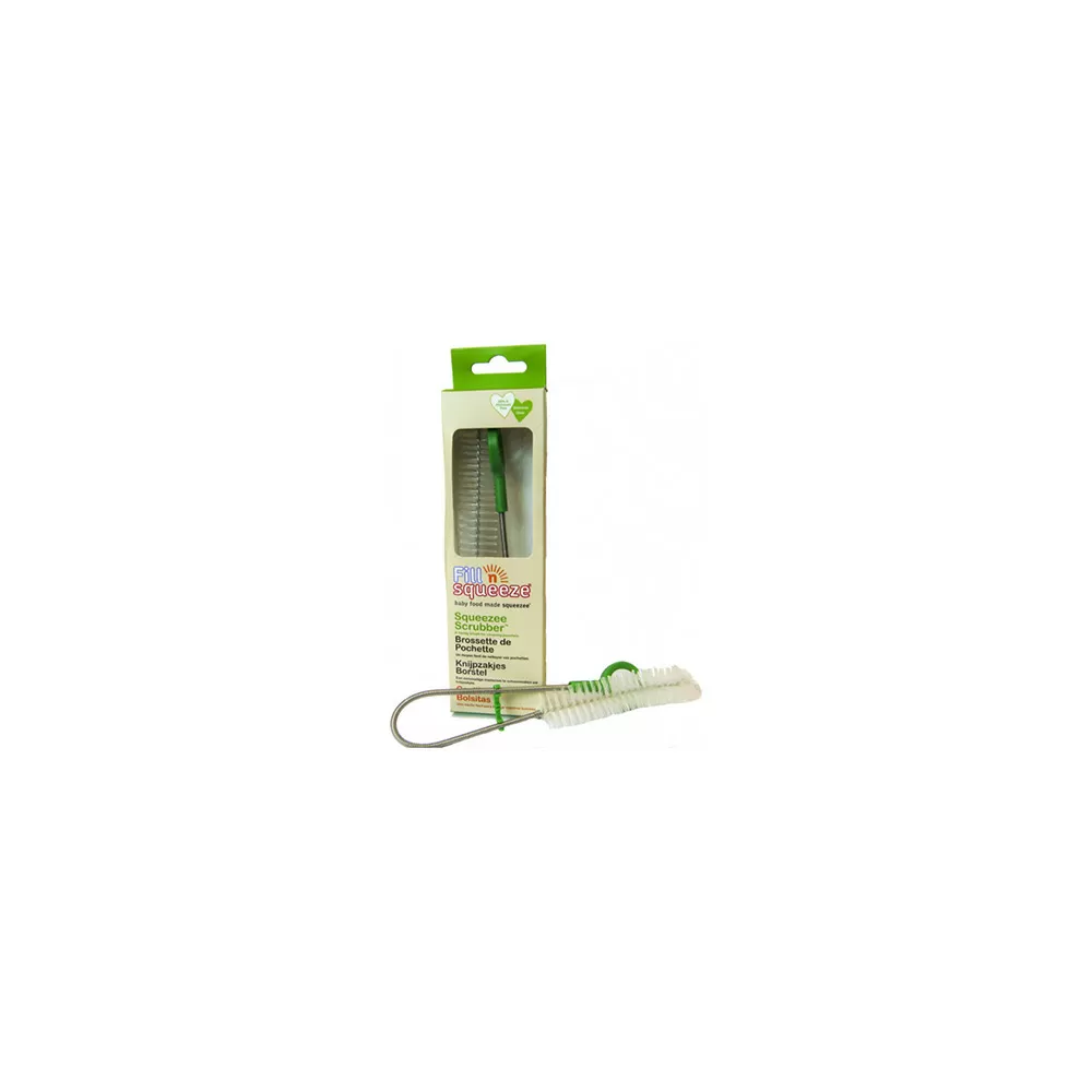 Fill n Squeeze Pouch Cleaning Brush