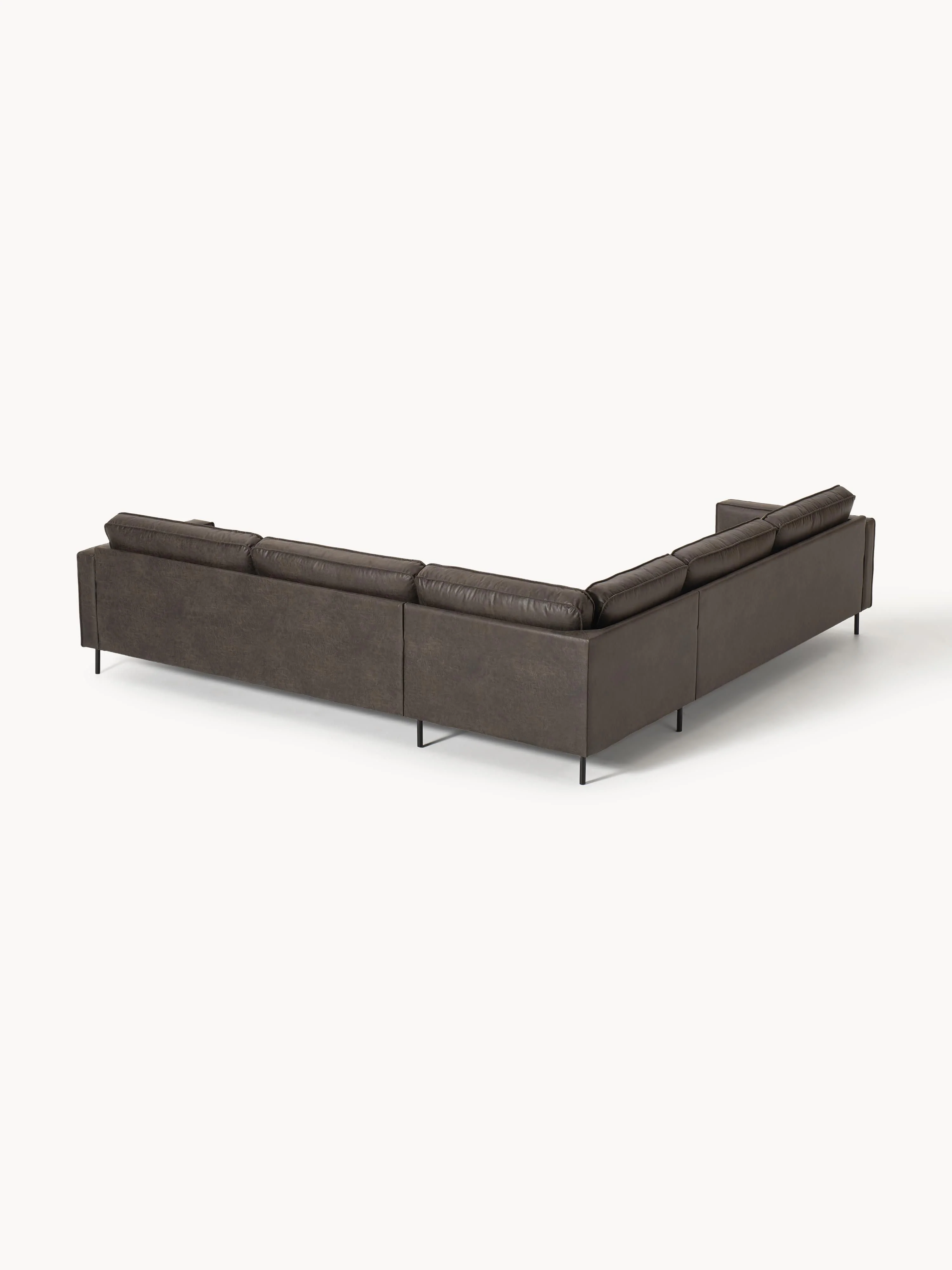 XL leren hoekbank Hunter