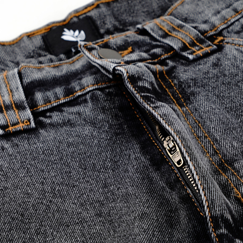 PANTALON OG - DENIM NOIR USÉ