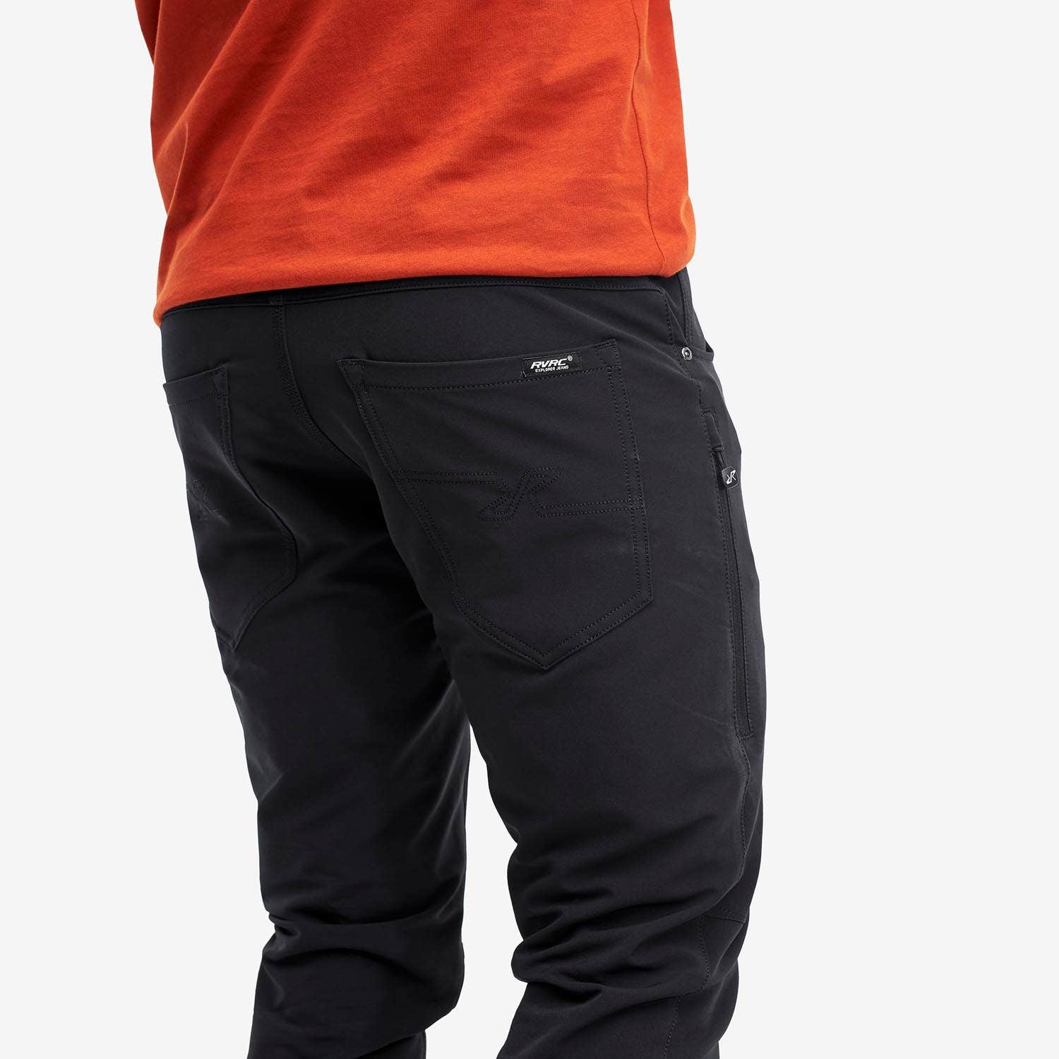 Explorer Outdoor Jeans Herre Black