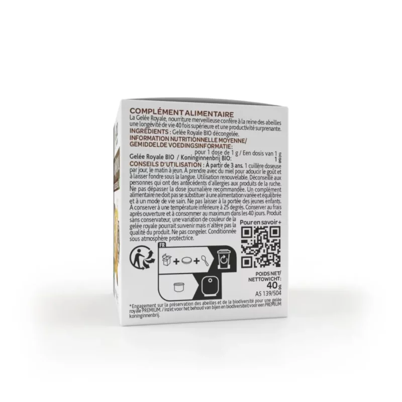 Arkoroyal Defenses Naturelles Gelée Royale Bio - Pot de 40g