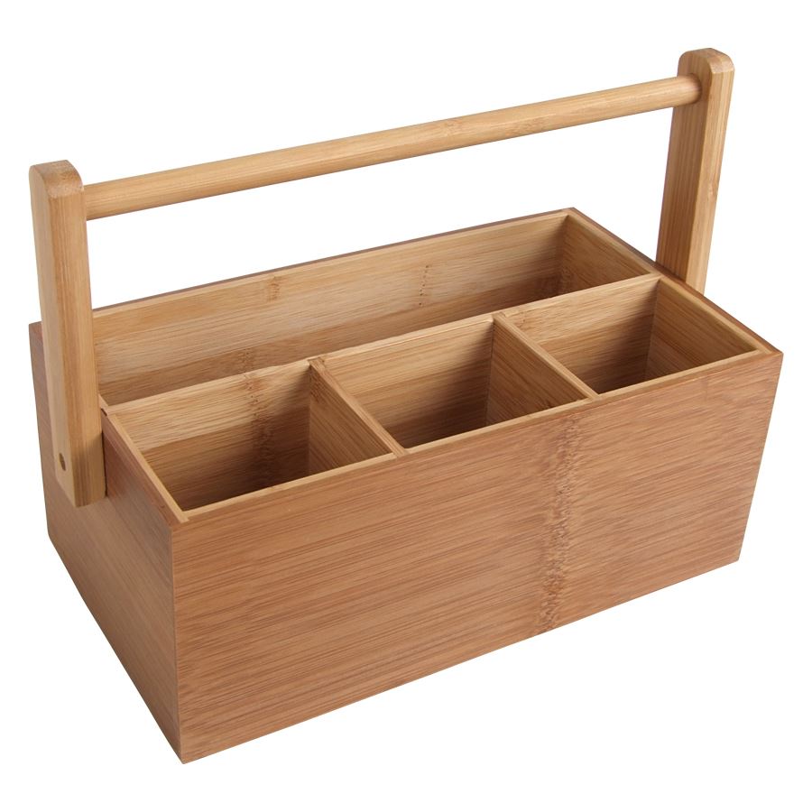 Bambus-Tischorganizer