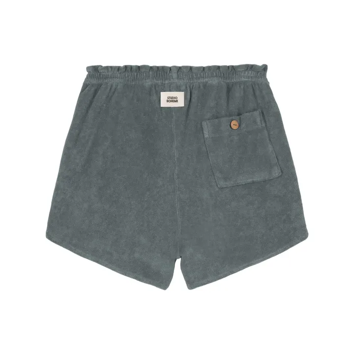Studio Bohème Short Georgy Eponge | Bleu gris