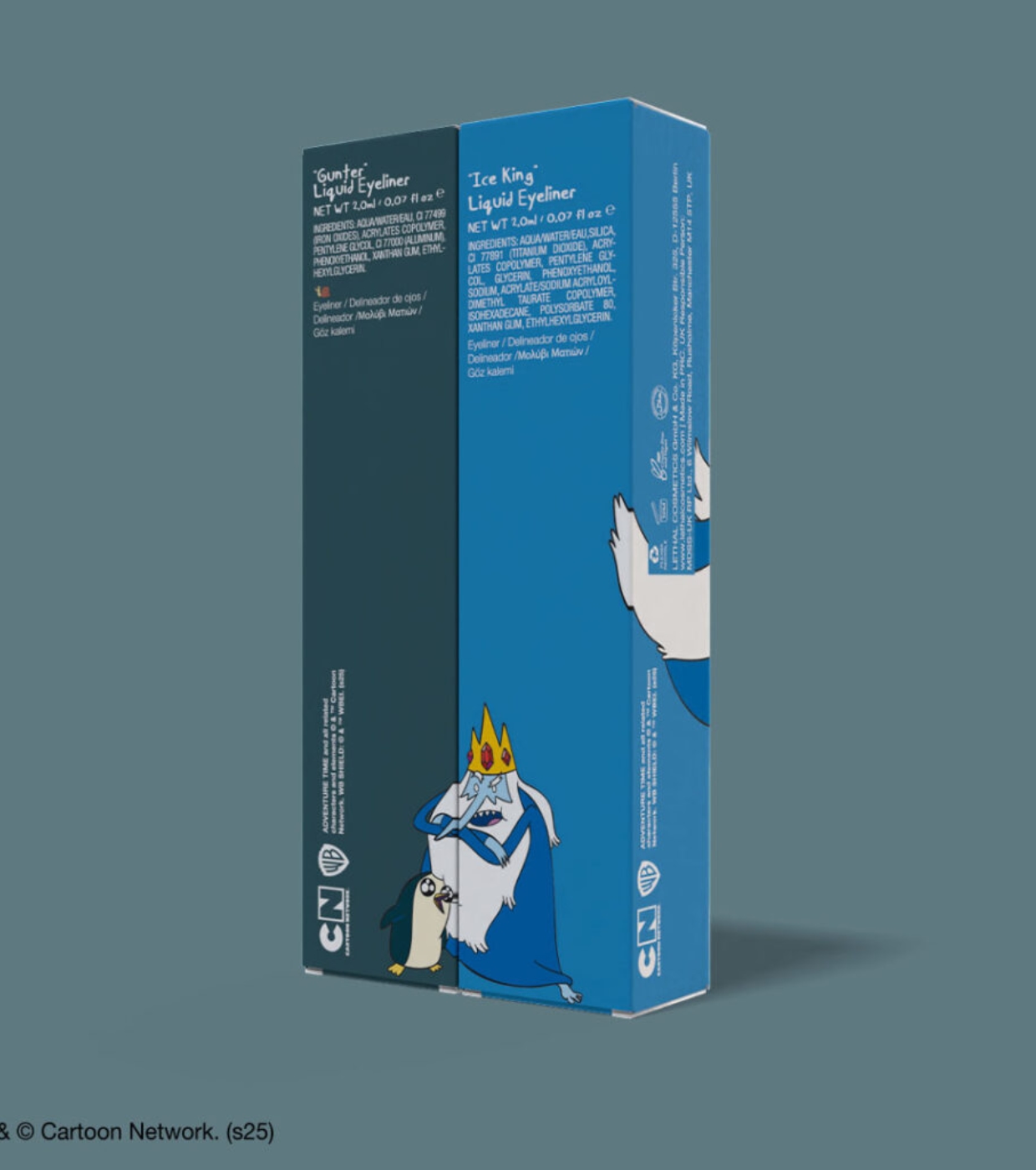Lethal Cosmetics - *Adventure Time* - Delineador Líquido - Ice King