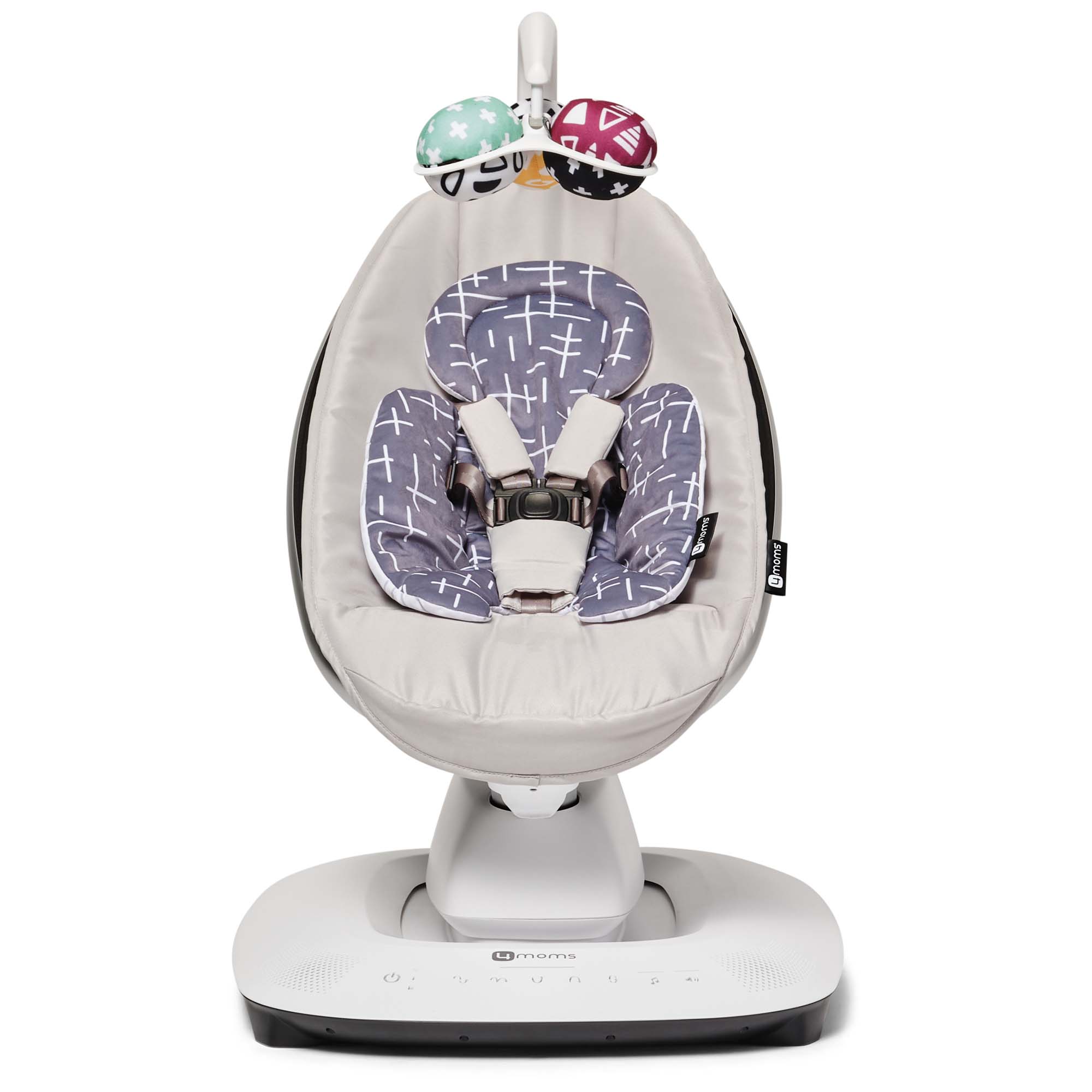 4Moms MamaRoo 5 Newborn insert Mesh grijs - Prénatal