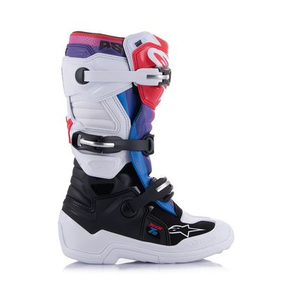 Bottes cross Alpinestars TECH 7S - Blanc / Noir