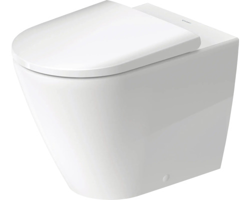 DURAVIT D-Neo staande wc, diepe spoeling, open rand, glanzend wit, zonder toiletzitting, 2003090000